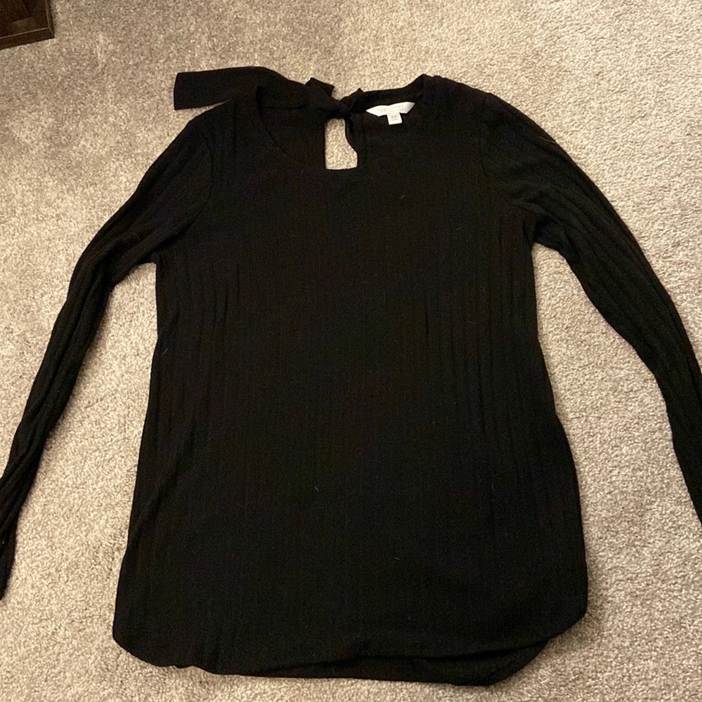 Lauren Conrad Bow Back Tunic Blouse